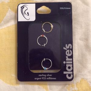 Claire’s Cartilage hoop earrings